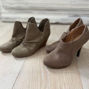 Elegant Women's Tan Ankle Boots